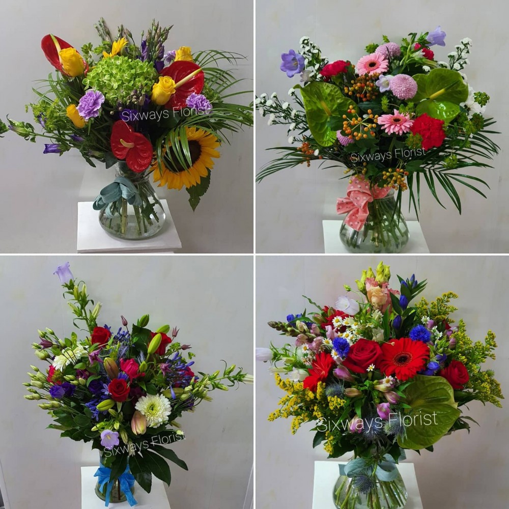 Vase arrangement(deluxe)